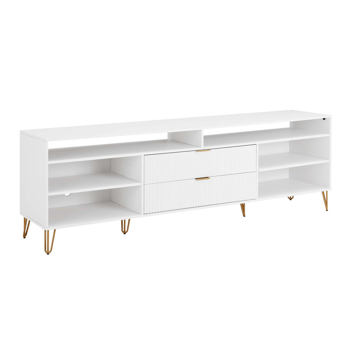 Manhattan Dumbo - Fluted TV Stand