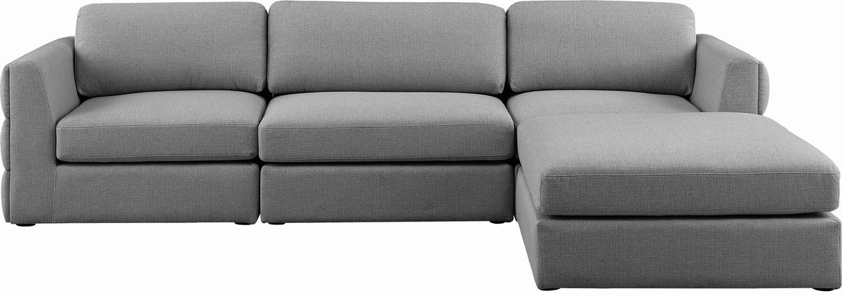 Beckham - 4 Piece Modular L-Sahped Sectional