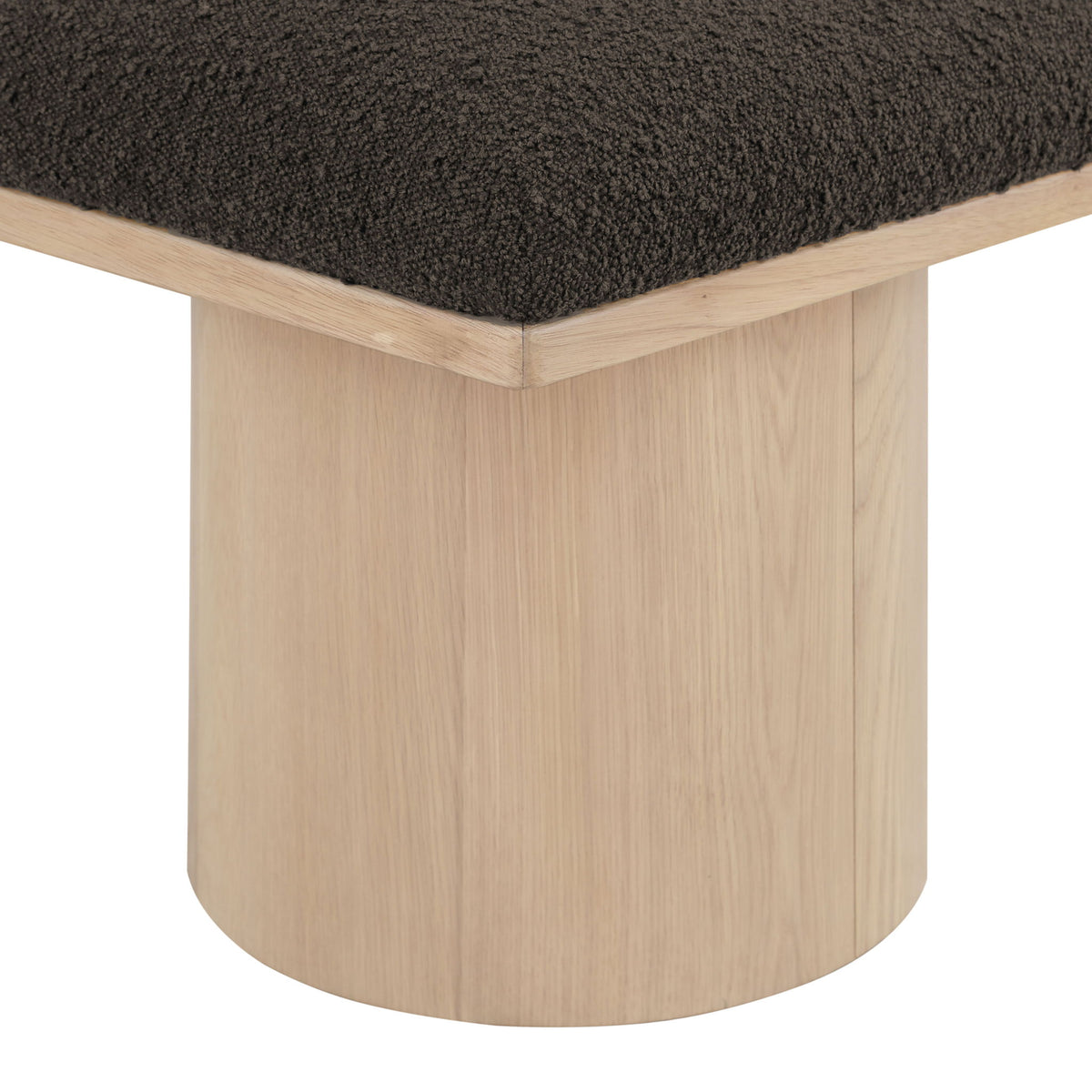 Pavilion - 5 Piece Modular Bench With Natural Base