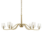 Barcelona - 6 Light Brass Chandelier - Gold