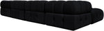 Orin - Velvet 6 Piece Modular Double Chaise Sectional