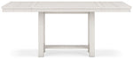 Robbinsdale - Rectangular Counter Height Dining Extension Table Set