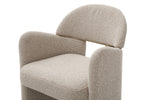 Ashley - Modern Beige Fabric + Brushed Brass Dining Chair by VIG Furniture - View 5