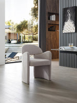 Ashley - Modern Beige Fabric + Brushed Brass Dining Chair by VIG Furniture - View 8