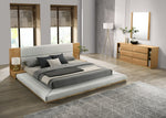 California King Jagger Modern Natural Oak Bedroom Set by VIG Furniture - View 1