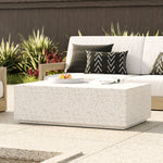 Fresno - Modern Terrazzo Concrete Coffee Table by VIG Furniture - View 2