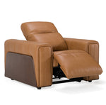 Sandstone - Modern Brown Leather Sofa Set w/ Electric Recliners by VIG Furniture - View 8