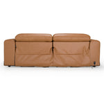 Sandstone - Modern Brown Leather Sofa w/ 2 Electric Recliners by VIG Furniture - View 5