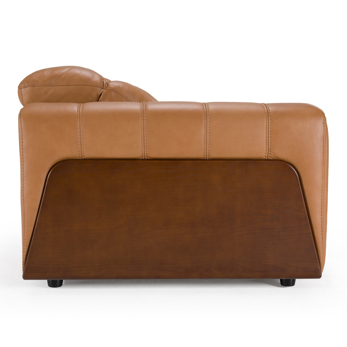 Sandstone - Modern Brown Leather Sofa w/ 2 Electric Recliners by VIG Furniture - View 4