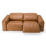 Sandstone - Modern Brown Leather Sofa w/ 2 Electric Recliners by VIG Furniture - View 6