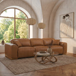Hagerty - Modern Brown Leather Sofa with 2 Power Recliners by VIG Furniture - View 8