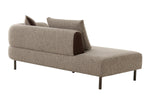 Plume - Modern Brown Fabric Sectional Sofa by VIG Furniture - View 6