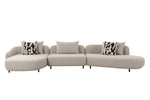 Marge - Contemporary Beige Sectional Sofa by VIG Furniture - View 1