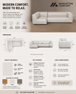 Manhattan Lukas - Sectional Sofa