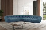 Yolonda - Dark Teal Fabric Sectional Sofa by VIG Furniture - View 6