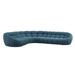 Yolonda - Dark Teal Fabric Sectional Sofa by VIG Furniture - View 3