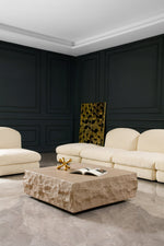Quarry - Modern Beige Square Coffee Table by VIG Furniture - View 5