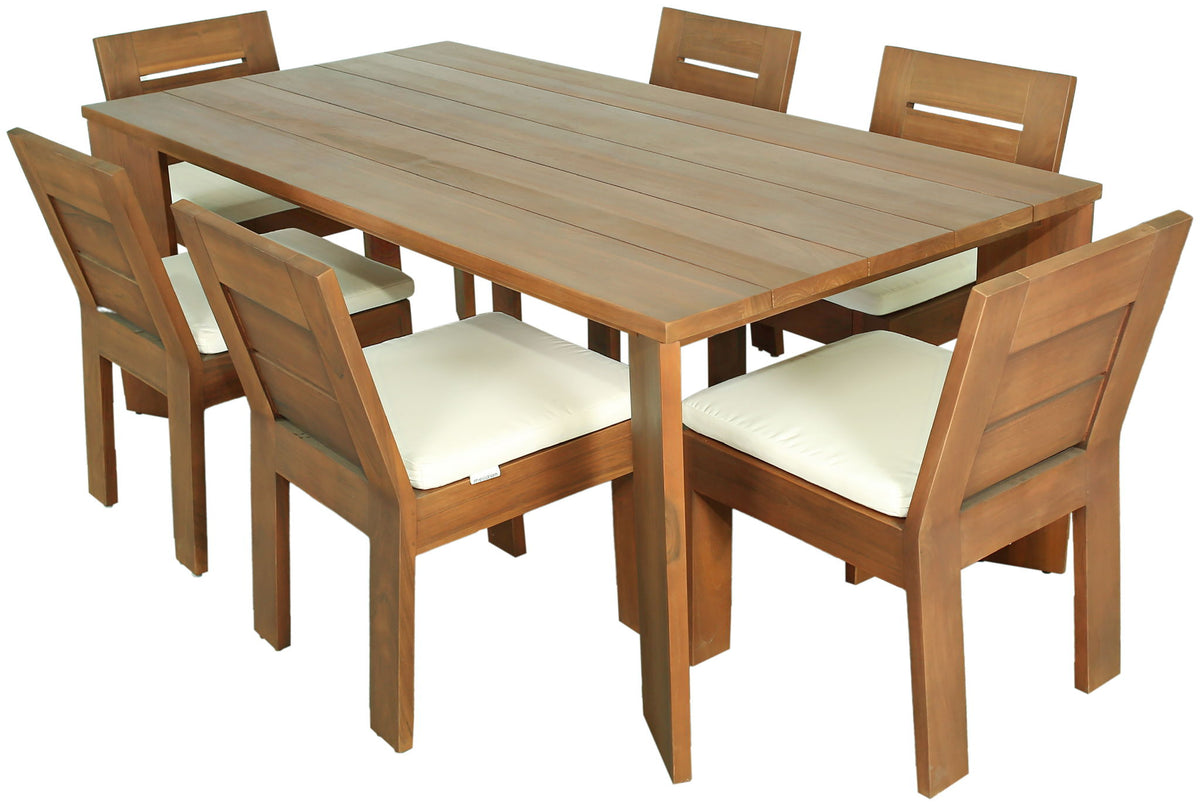 Mirella - Teak Wood Outdoor Patio Dining Table