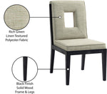 Gwendolyn - Dining Side Chair With Black Frame (Set of 2)