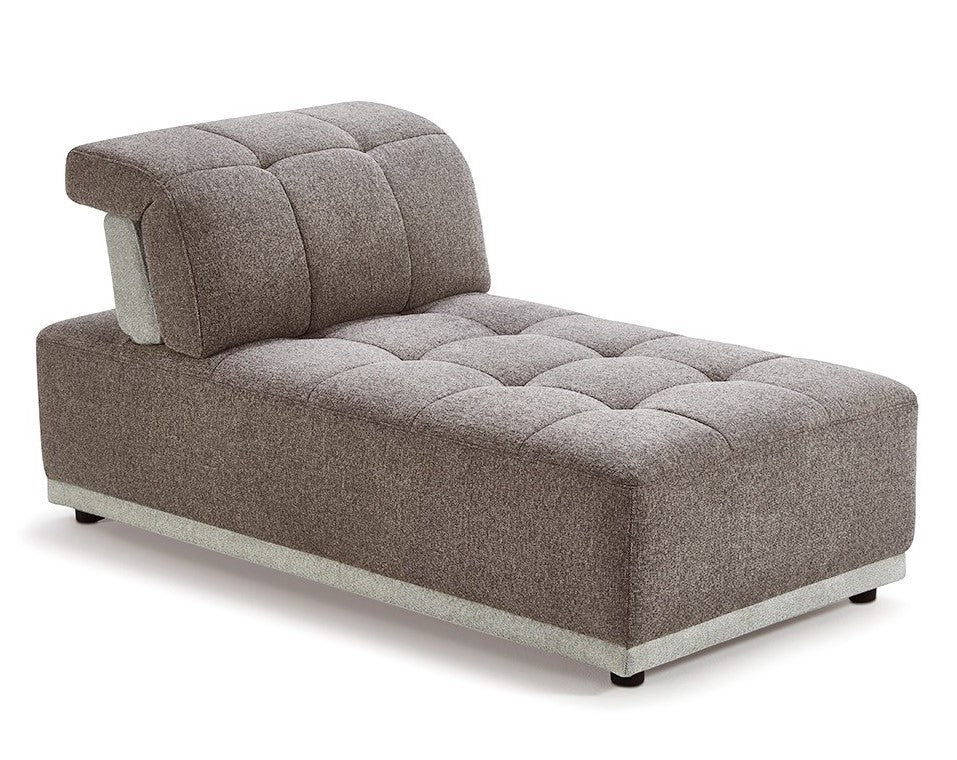 Ekron - Modern Brown & Beige Fabric Modular Sectional Sofa by VIG Furniture - View 15