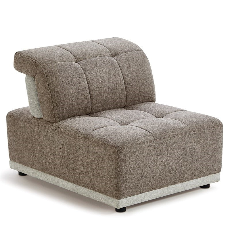 Ekron - Modern Brown & Beige Fabric Modular Sectional Sofa by VIG Furniture - View 16