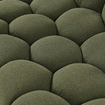 Yolonda - Modern Curved Green Fabric Loveseat by VIG Furniture - View 7