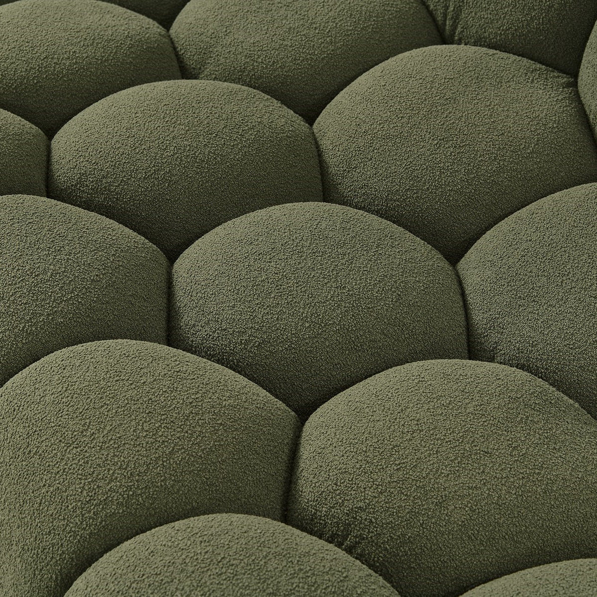 Yolonda - Modern Curved Green Fabric Loveseat by VIG Furniture - View 7