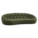 Yolonda - Modern Curved Green Fabric Sofa by VIG Furniture - View 10