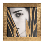 Kubia - Modern Gold 71" x 71" Painting by VIG Furniture - View 1