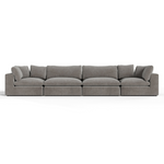 Vicki - Modern Grey Fabric Modular Sectional Sofa-4-Piece Sectional by VIG Furniture - View 1
