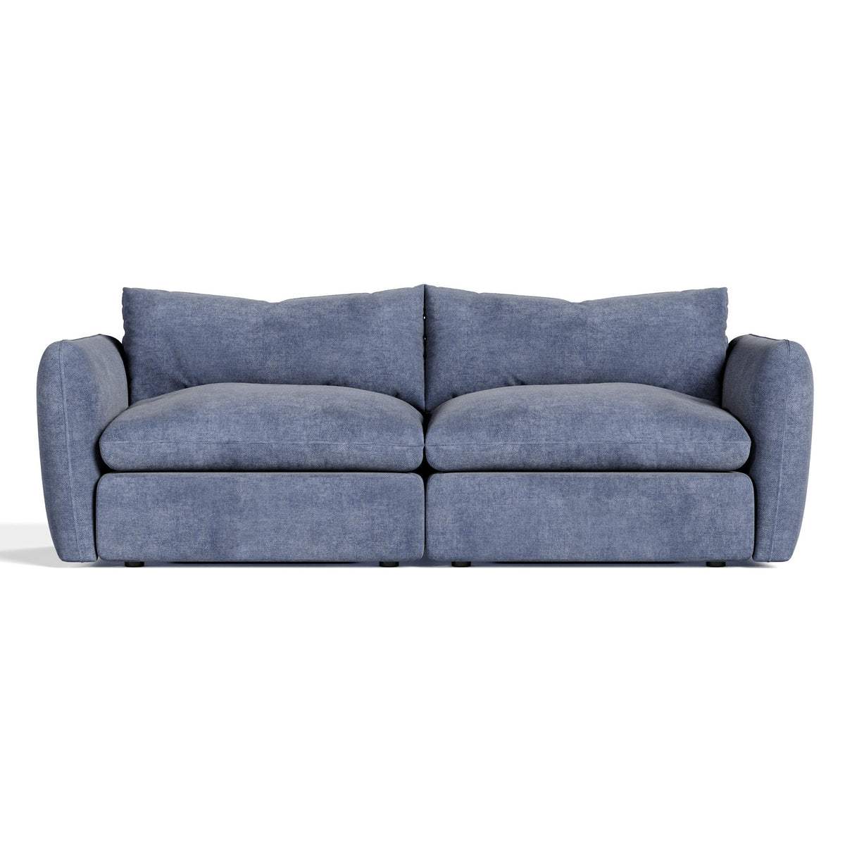Kinsey - Modern Blue Fabric Modular Sectional Sofa-2-Piece Sectional by VIG Furniture - View 1