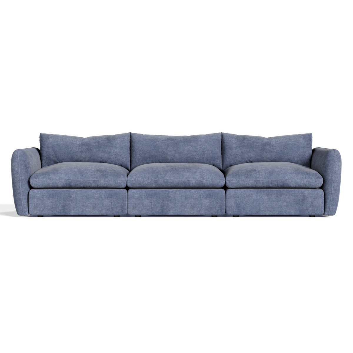 Kinsey - Modern Blue Fabric Modular Sectional Sofa-3-Piece Sectional by VIG Furniture - View 1