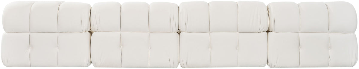 Orin - Velvet 5 Piece Modular Sectional