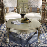 Dresden II - Coffee Table - Gold Patina & Bone
