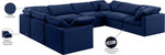 Indulge - Velvet 8 Piece Modular Sectional