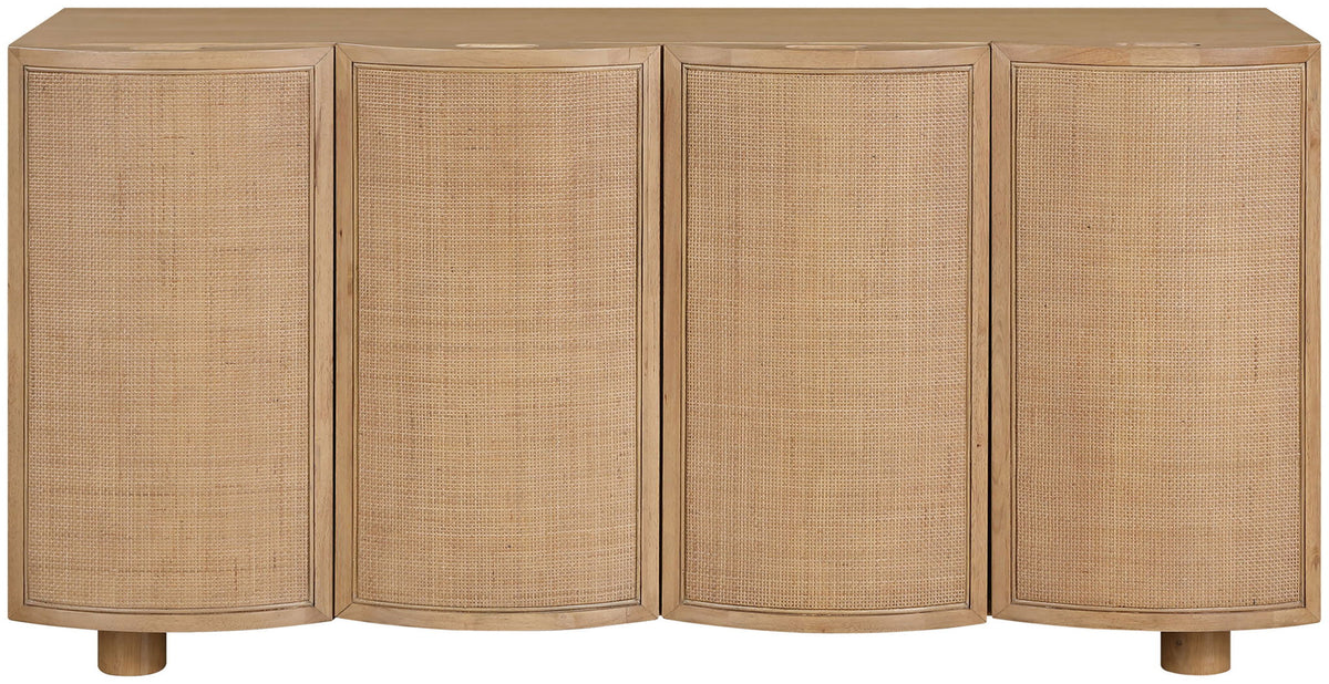 Norin - Solid Wood And Oak Veneer Sideboard/Buffet