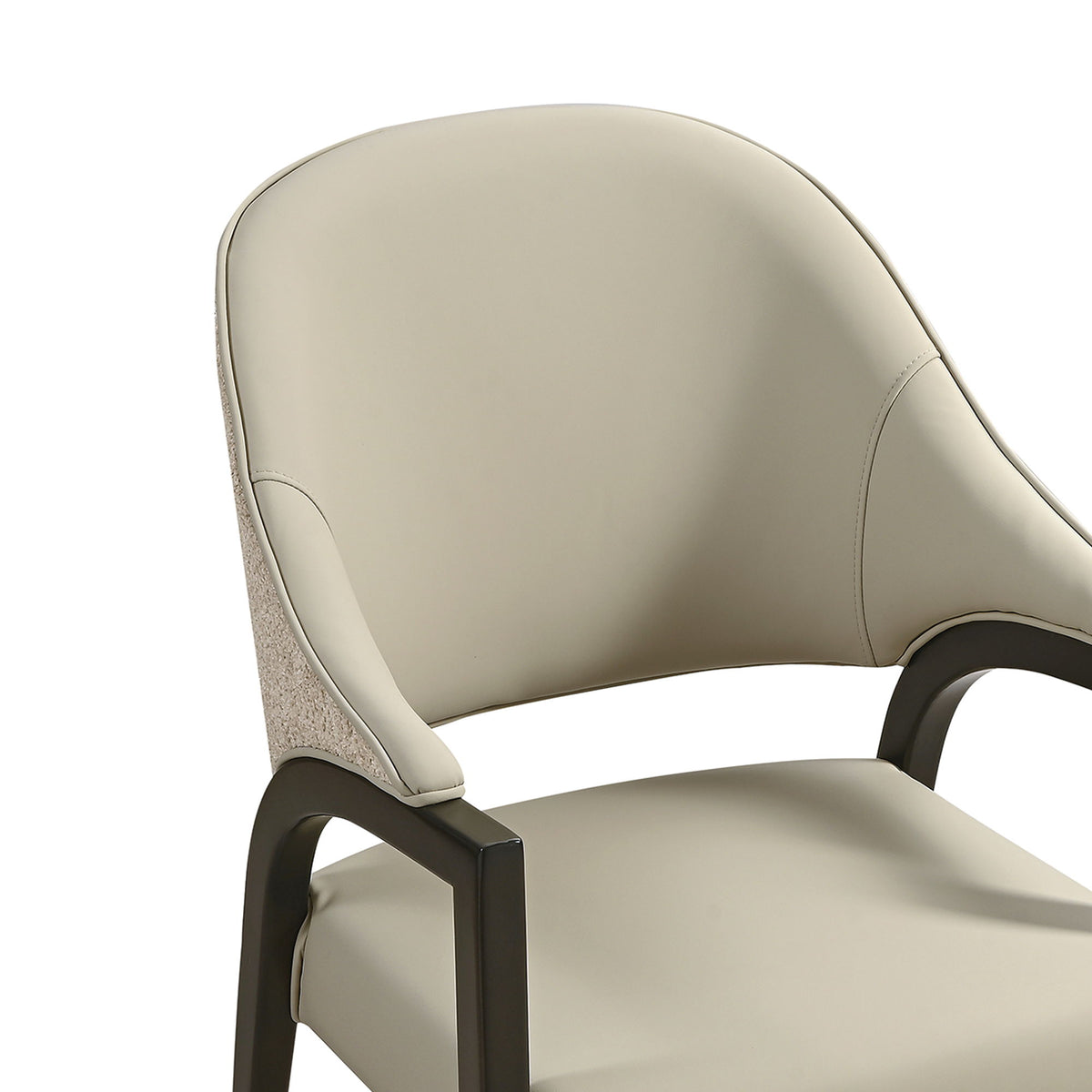 Manhattan Collette - Wood Upholstered Armchair