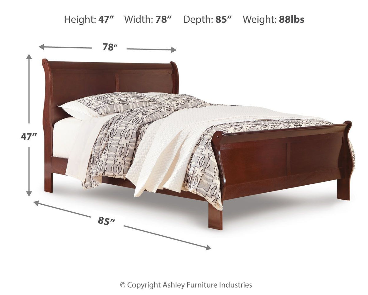 Alisdair - Sleigh Bed