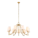 Seville - 9 Light Chandelier - Gold