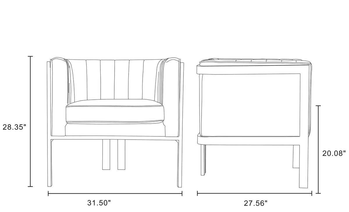 Manhattan Paramount - Lounge Chair