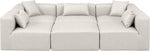 Cube - 6 Piece Modular Sectional