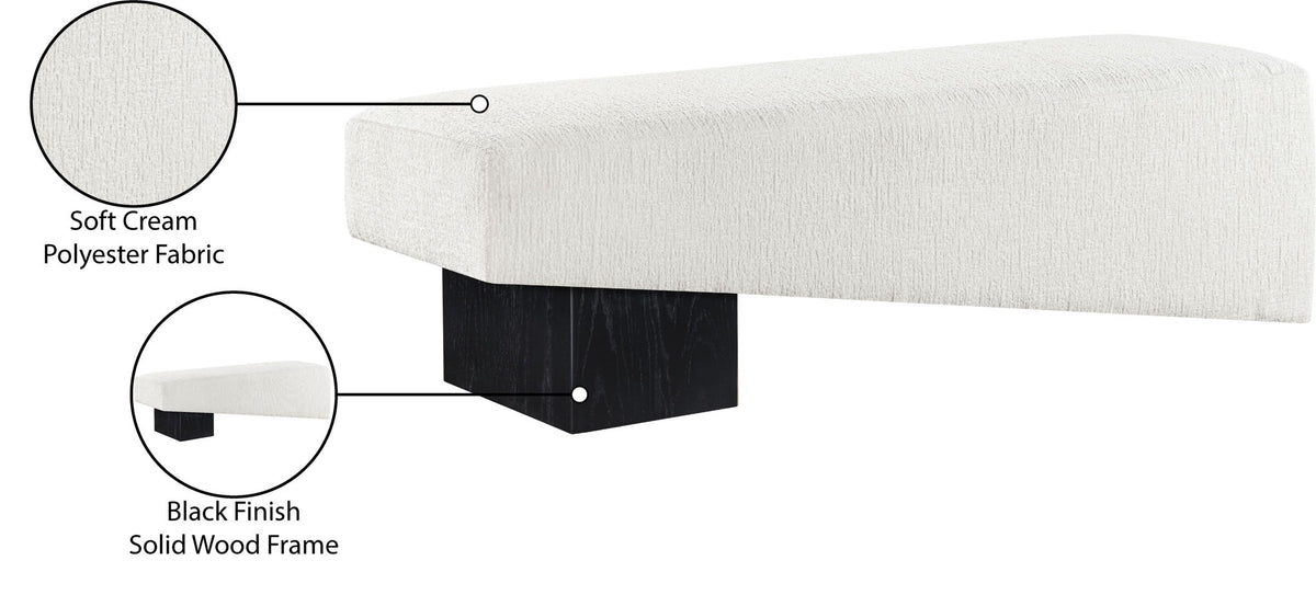 Alora - Bench - Black Base