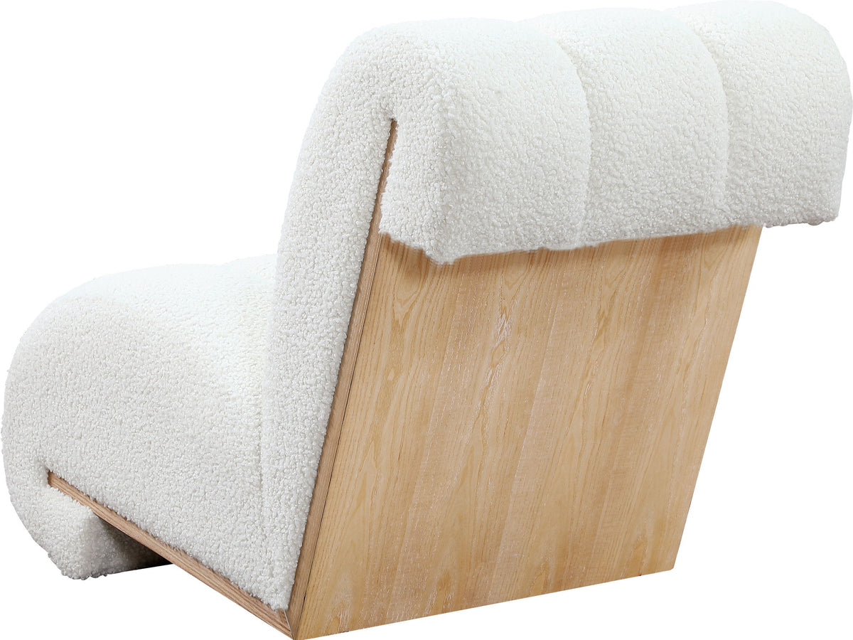 Swoon - Accent Chair With Natural Base