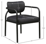 Serava - Vegan Leather Upholstered Dining Chair (Set of 2)