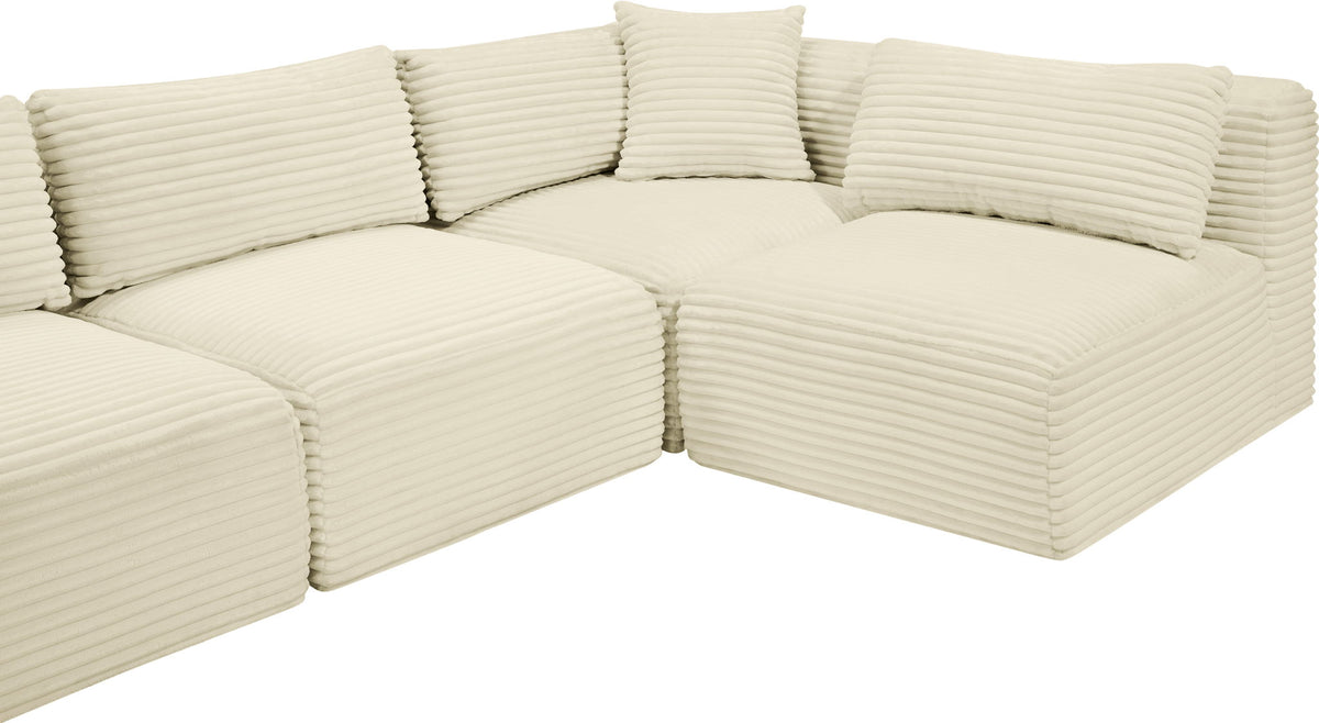 Shaggy - 6 Piece Modular U-Shaped Sectional
