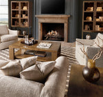 Melange - Mulholland Display Cabinet - Dark Brown