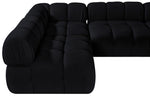 Orin - Velvet 5 Piece Modular Sectional
