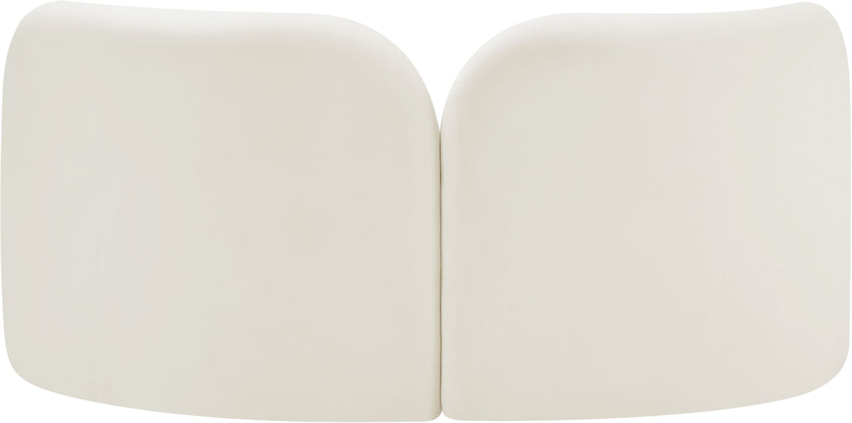 Daphne - Velvet Loveseat