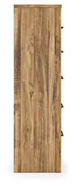 Maystonna - Five Drawer Chest - Brown
