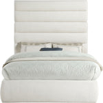 Adam - Linen Fabric Bed With 70.5" Headboard